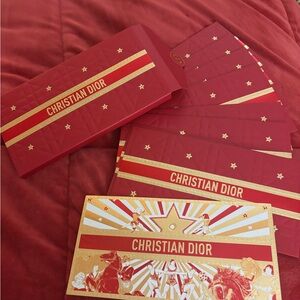 Dior Festive Red and Gold Envelopes